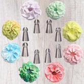 Piperfect Cake Decor Piping Tips Set of 9 PCS