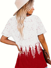 Christmas printed T-shirt