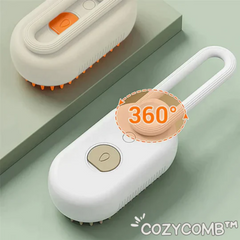 CozyCombâ„?- Massage comb with pet steamer