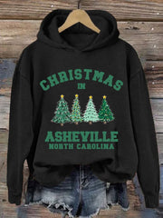 Christmas Festival (North Carolina) Printed Casual Sweatshirt