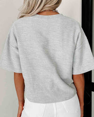 Everyday Dolman Ribbed Top