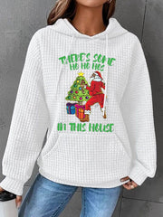 Christmas Ladies Print Hoodie