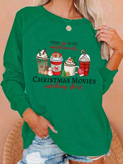 This Is My Christmas Movies Watching Sweatshirt