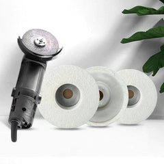 FluffFinishâ„?- Angle Grinder Wool Polishing Disc (2+3 FREE)