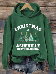 Christmas Festival (North Carolina) Printed Casual Sweatshirt