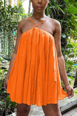 Ruffle Hem Mini Cami Dress