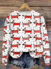 Christmas Dachshund Sweatshirt