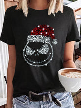 Christmas Nightmare Graphic Casual Cotton Tee