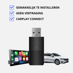 Mini Apple/Android Carplay, the wireless adapter replaces the cable in your car!