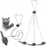 Cat Mouse Toy Hanging Door