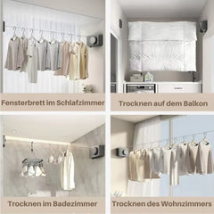 StoffLineâ„?Invisible Retractable Clothesline | 50% off