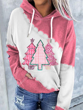 Christmas Tree Print Hoodie