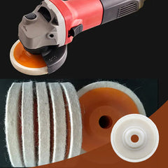 FluffFinishâ„?- Angle Grinder Wool Polishing Disc (2+3 FREE)