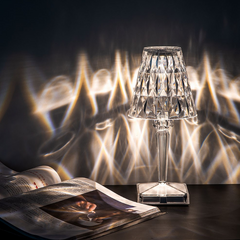 LunaLight - Elegant Diamond Table Lamp
