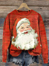 Christmas Casual Printed Sweatshirt