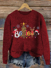 Christmas Believe Knit Sweater