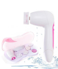 6 in 1 Electric Face Cleaning Brush Waterproof