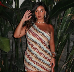 Never One Sided Mini Dress