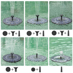 Solar-powered fountain | Create an oasis anywhere! - 50% SALE