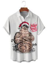 Christmas Casual Loose Plus Size Short-Sleeved Shirt