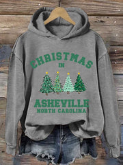 Christmas Festival (North Carolina) Printed Casual Sweatshirt