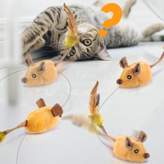 Interactive Electric Pet Mouse Rolling Cat Toys