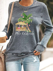 Mele Kalikimaka Hawaii Christmas Sweatshirt