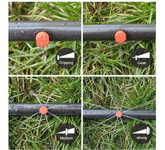 50% SALE - Aquaflow Adjustable Irrigation Drippers Sprinklers with 4 Different Watering Modes