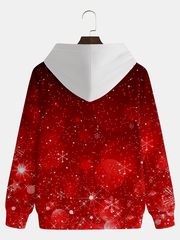 Christmas Graphic Print Hoodie
