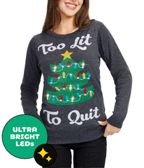 Light Up Ugly Christmas Sweater