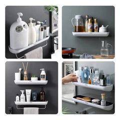 Eleshelf No-Drill Bathroom Storage Shelf