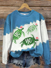 Merry Christmas Turtle Sweatshirt