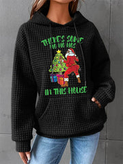 Christmas Ladies Print Hoodie