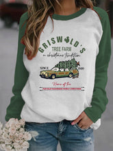Christmas Tree Vintage Griswold Christmas Print Sweatshirt
