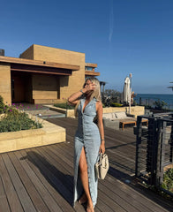 Life In Denim Maxi Dress