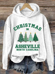 Christmas Festival (North Carolina) Printed Casual Sweatshirt