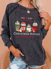 This Is My Christmas Movies Watching Sweatshirt