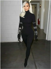 Abigail Bodycon Bandage Jumpsuit