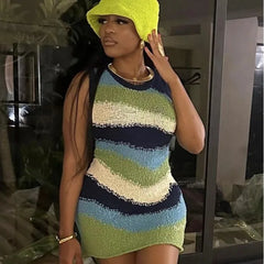 Adele Knit Mini Dress