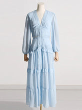 Alania Ruffle Maxi Dress