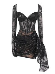 Amaya Sequin Mini Dress