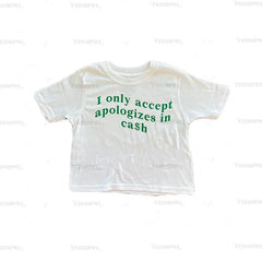 Apologies In Cash Crop Top
