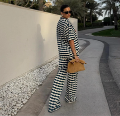 Fun Girl Stripe Two Piece Set