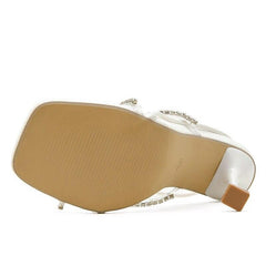 Diamante Strap Sandals