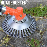 BladeBusterâ„?- Steel wire grass and weed trimmer