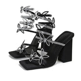 Butterfly Pumps Banquet High Heels