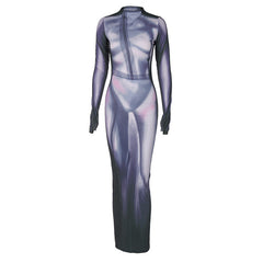 Carlie Bodycon Maxi Dress