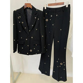 Cassandra Blazer Pants Set