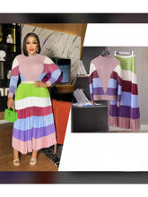 Cassandra Pleated Skirt Set