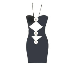 Cassy Bandage Mini Dress